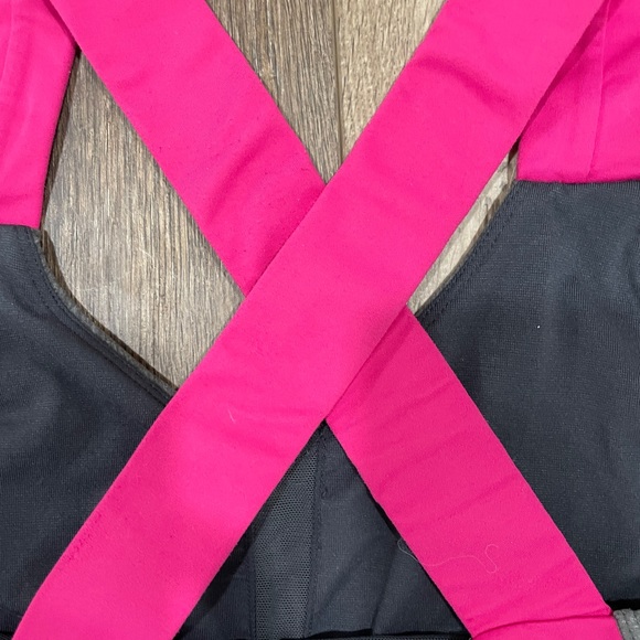 Lululemon Athletica Pink & Gray Push Your Limits Tank Top Size 8 - Picture 5 of 6